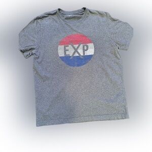 Express Men’s Logo Graphic T-Shirt - Gray, Size L